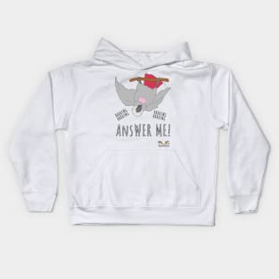 HWS SASSY COLLECTION! - AFRICAN GREY Kids Hoodie